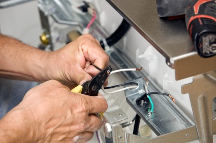 JNH Electric LLC repairing electric wires.